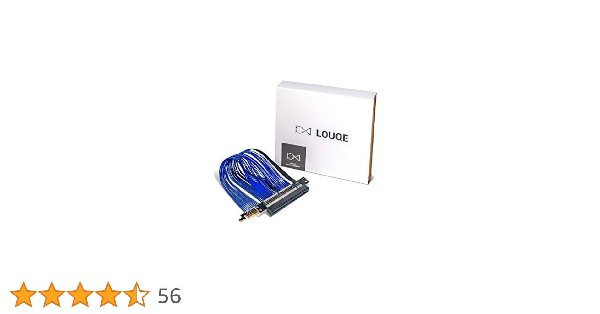 LOUQE Cobalt RC260 Twinax Gen4+ PCI-e 4.0 Riser Cable : Buy